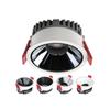 Hög ljusstyrka Djup Bländskydd Led Cob Downlight Smal Inbyggd Ultratunn 9W 12W 15W Led Takspotlight Aluminium Downlights