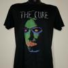 THE CURE robert smith Kopf auf der Tür Schwarz Unisex T-Shirt Herren Damen T-Shirts Top Tops Tee S-4XL
