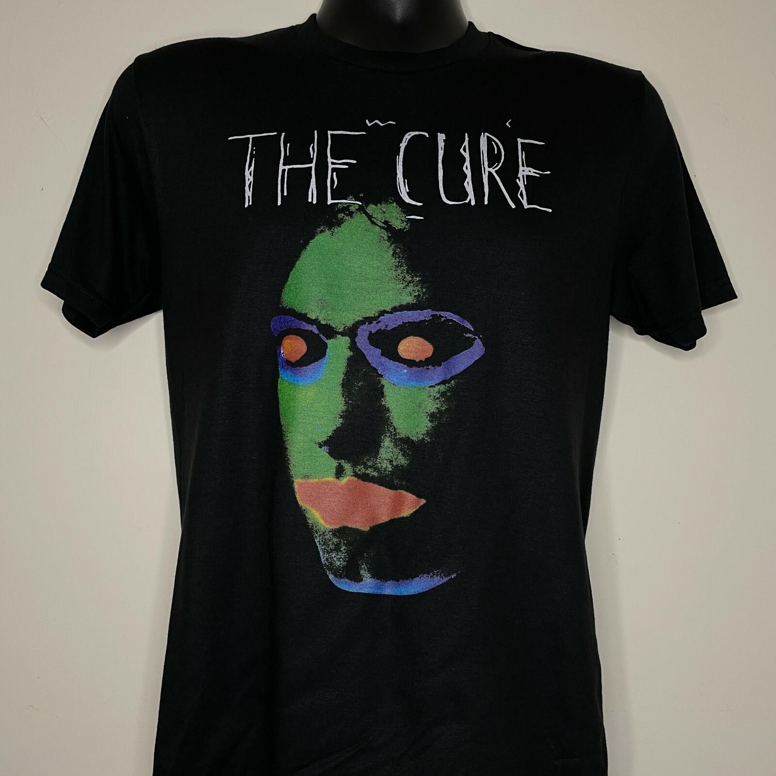 

THE CURE robert smith head on the door black unisex T-Shirt Mens Womens Tees Top Tops Tee S-4XL S