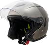 Marushin Jet Motorcycle Flat Size M MSJ2 1002527 JE-1 Helmet, Gunmetallic, (57-58cm),