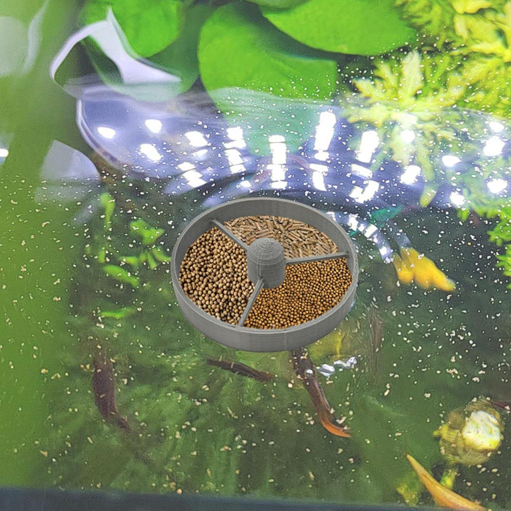 Floating Fish Feeder Ring Feeding Prevent Water Turbulence Food Dispenser for