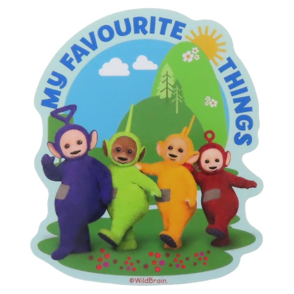 Small Planet Teletubbies Character Sticker for Kids Outdoor Fun