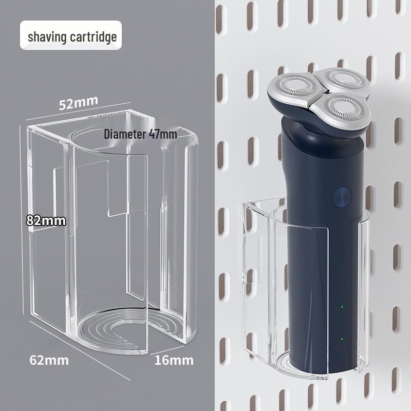 Pannello forato da parete senza foratura: Espositore personalizzabile con ganci e cestini per la casa o lo studio.