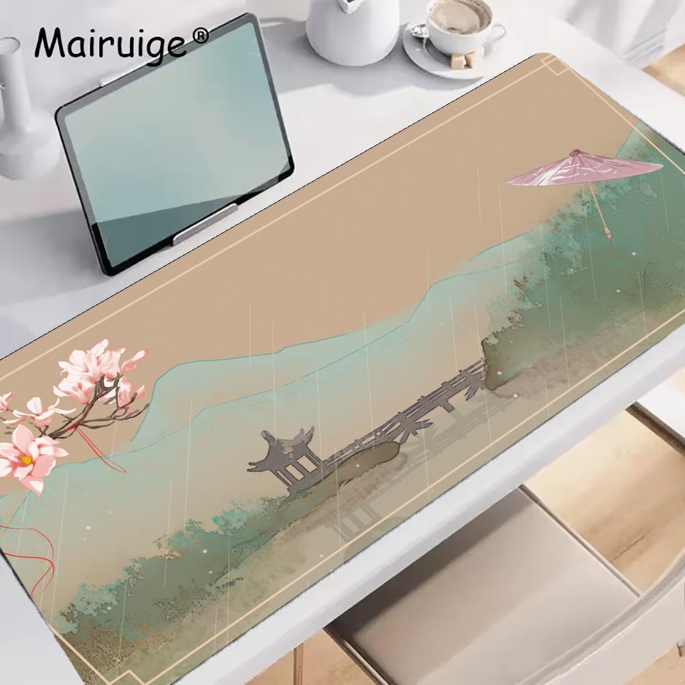 Landscapes Mousepad Speed Table for Setup Office Carpet Large Mousepad x Set Up Desk Mat Keyboard Mat Rug Mouse Mats