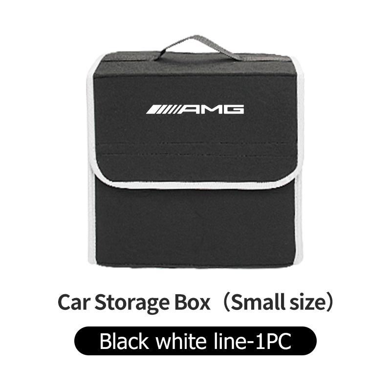 Car Trunk Storage Box Foldable Stowing Tidying Container Bag For Mercedes Benz AMG A C E S G Class W201 W210 W108 W204 W205 W203