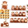 Capybara Soft Plush Doll Keychain With Pp Cotton Filling For Collectors And Gifts