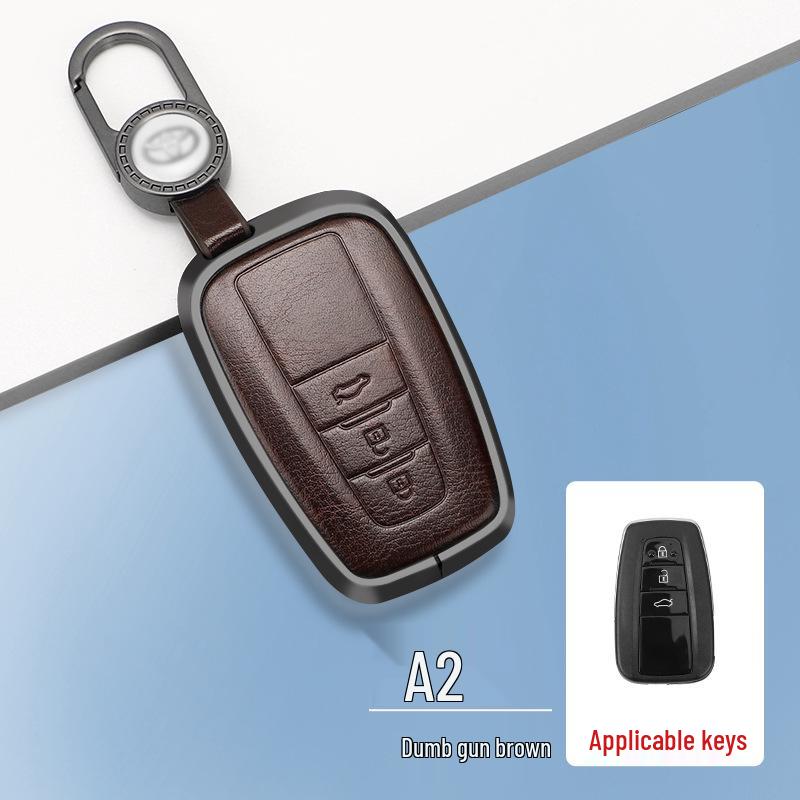 FAW Toyota Key Case for Highlander, RAV4, Corolla, C-HR, IZOA & Crown - Car Key Cover & Shell