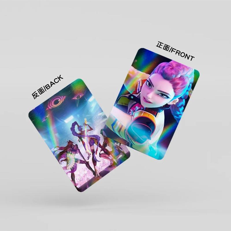 K-POP Demon Hunter Sajaboys Group Holographic Cards - 30-Piece Anime Collectible Set for Fans of K-POP Merch/Trading Card Games