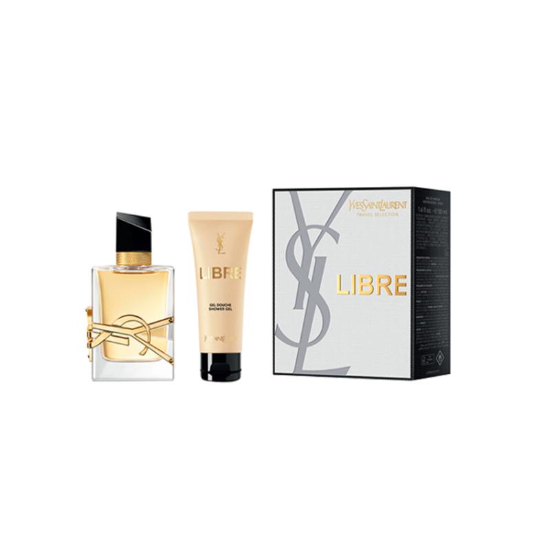 SAINT LAURENT Liberty Eau De Toilette Box Perfume Sets Eau De Parfum Potpourri Accord 50ml Perfume+50ml Shower Gel Gentle