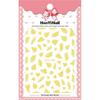 1 Sheet 3D Adhesive Nail Sticker Geometric Patterns Flowers Butterfly Decal for Nail Art Decoration