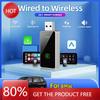 2025  Hot Carplay Wireless Adapter Android Auto 2in 1 Smart Dongle 2025 5G WIFI For iphone Android Phone For BMW X7 G07
