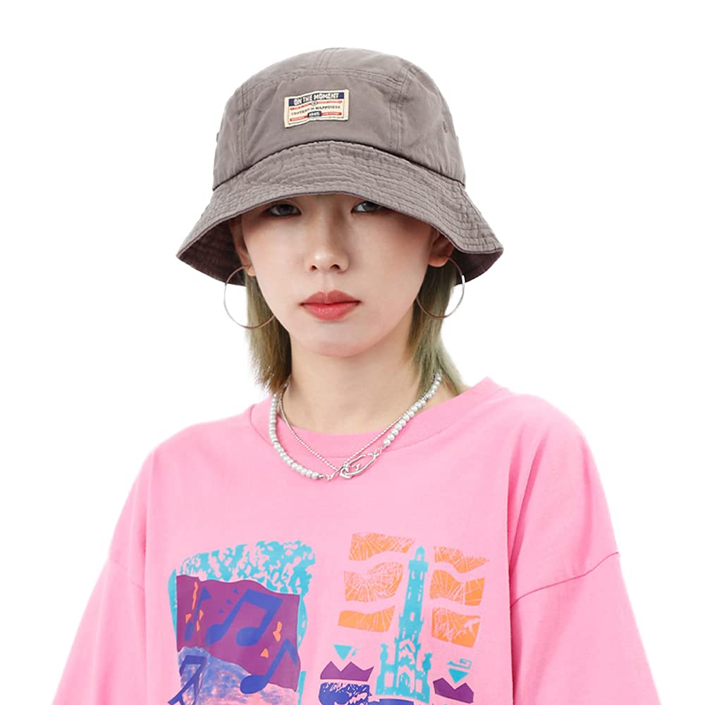 Croogo Bucket UV Cute Embroidered Sun Safari Sun Heatstroke Travel Perfect for the and with a Slimming Effect Men's Hat, Protection, Hat, Hat,