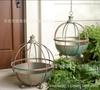 Dome-shaped Flower Basket, Hanging Plant Basket, Suspendable, Courtyard Ornament, Garden Decoration, Multiple Styles Available