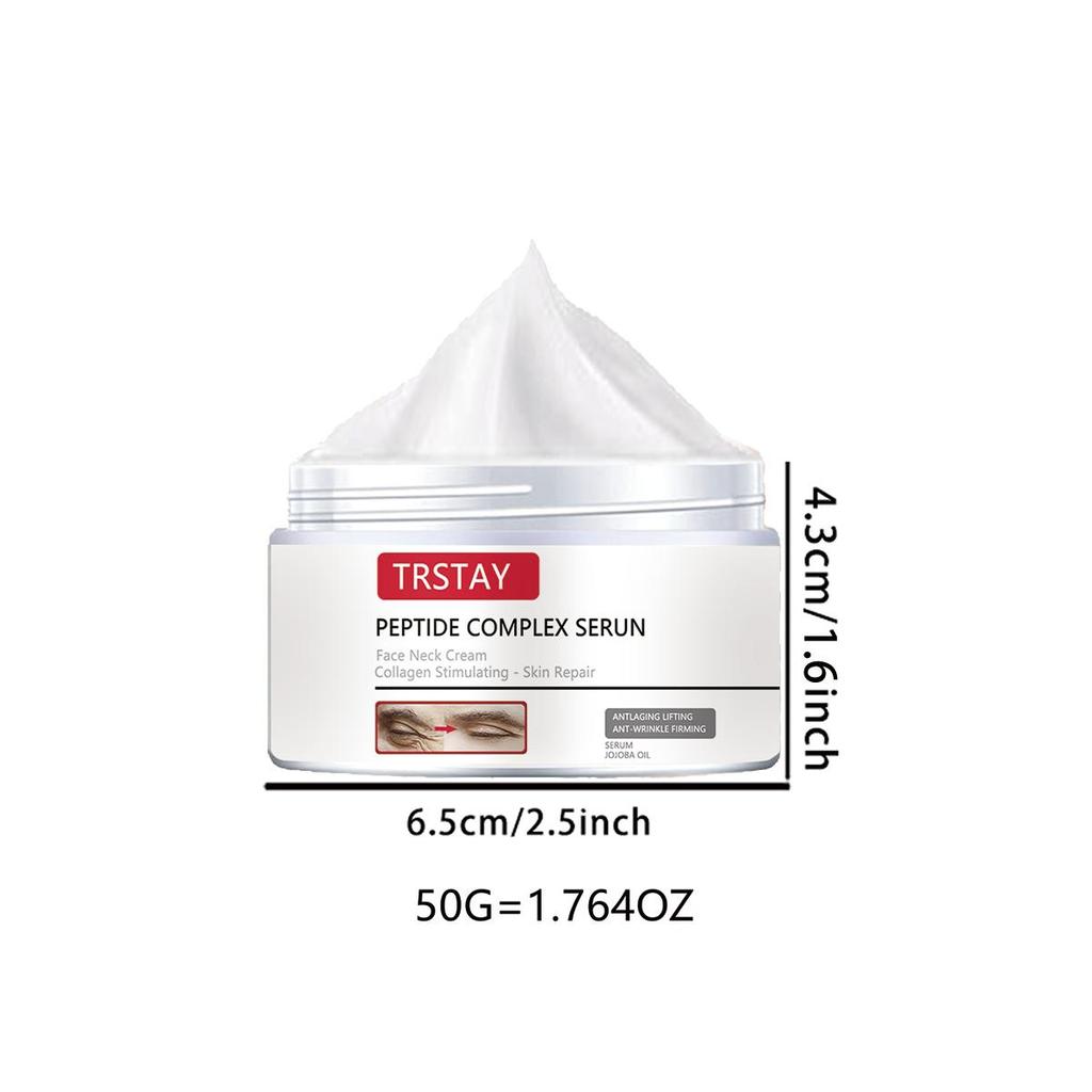 Face and Neck Cream Collagen Glutarate Complex Ether Stimulates Skin Repair and Whitening Essence Cream