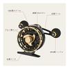 Kase Fishing Raft Reel Chinu Reel Raft Fishing Raft Reel Drop Fishing Left/Right Retrieve 3.6:1 Gear