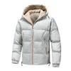 New Men's Cotton Clothes Trendy Casual Handsome Loose Version Thickened Warm Hooded Men's Jacket Cotton-padded Clothes