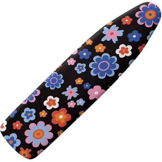 Floral Pattern Iron Board Cover 15x54 Ironing Board Cover with Elastic Edge Scorch Stain Resistant Ironing Board Covers Iron Table Cover