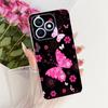 For Honor X8d 4G Case Cute Cat Luxury Flowers Painted Cover Soft Slim Phone Case For Honor X8d X 8d HonorX8d 4G Back Cover Coque