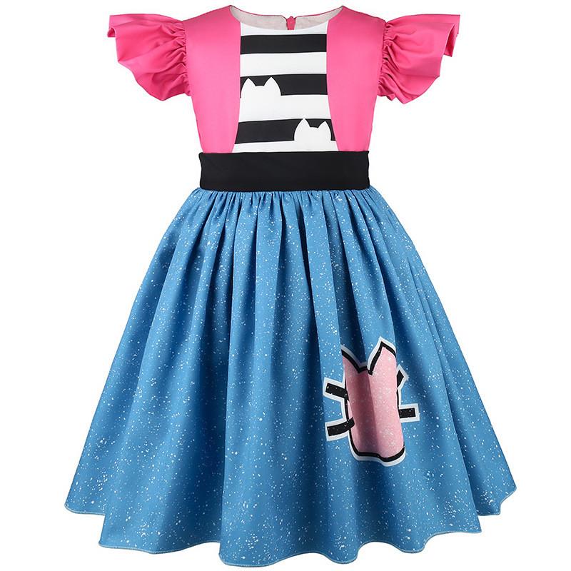 Dollhouse Cosplay Gabbys Costume Dress Halloween Party Stage Gift Performance 100cm