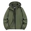 Men's Hooded Waterproof Windbreaker Jacket
