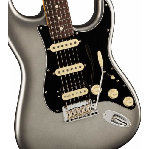 Fender American Professional II Stratocaster? HSS Electric Guitar, Rosewood Fingerboard, Mercury