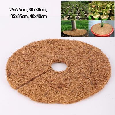 1Pc Coconut Fiber Tree Covering Environmental-friendly Mat Natural Coconut Shell Tree Protective Mat Suitable For Indoor Outdoor