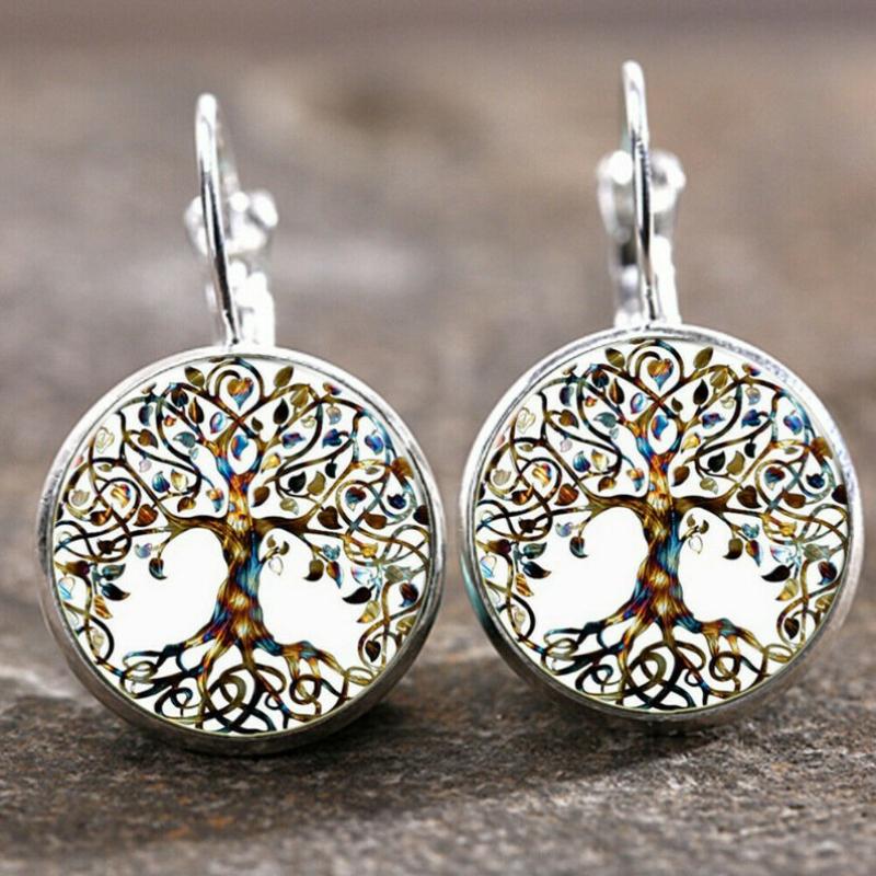 Fashion Earring Y2K Vintage Marigold Time Gem Flower Ear Buckle