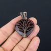 Tree Of Life Garnet Gemstone Pure Copper Wire Wrapped Handmade Jewelry Pendant For Gift
