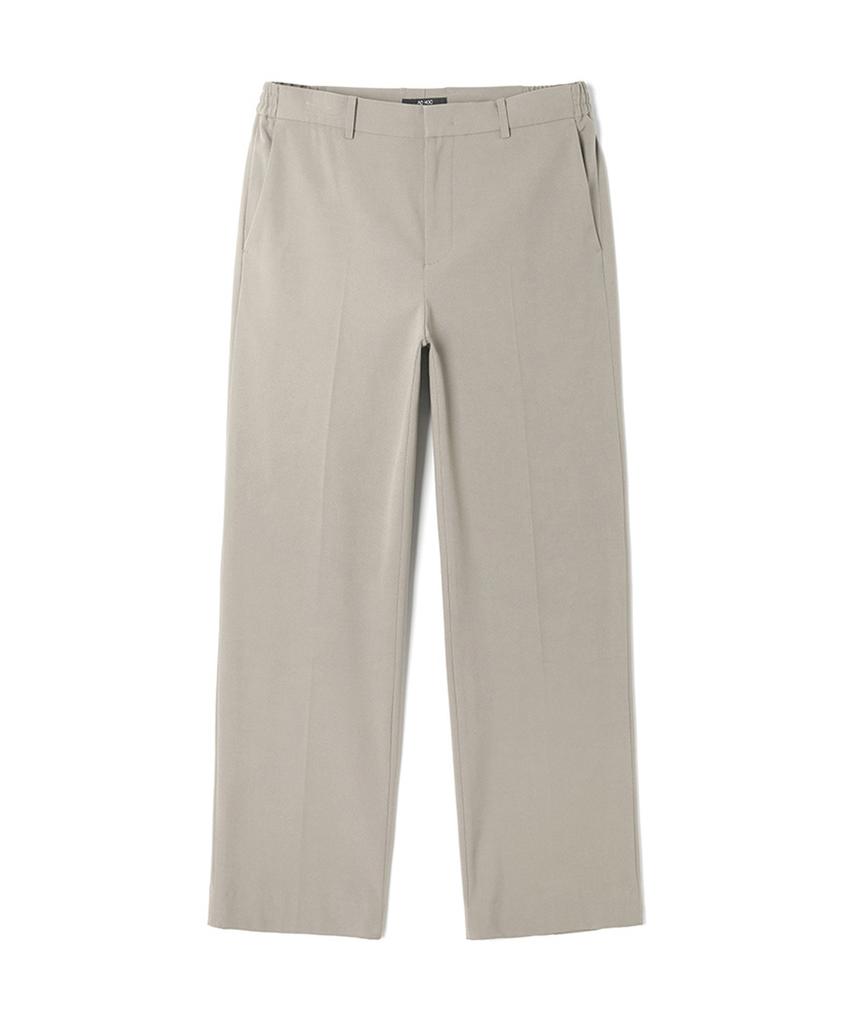 ADHOC Men'S Brushed Semi-Wide Slacks (Beige) (Hbalp10)