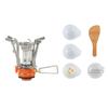 Outdoor Gas Burners Stove Tourist Pots Set Outdoor Cooking Utensils Camping Cookware Kits Folding Utensils Stove Set