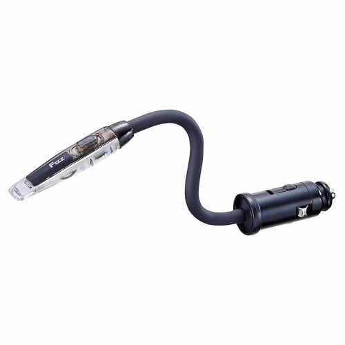 

Napolex Fizz Car Cigarette Socket Light, For 12V Cars, Includes Fuse, Flexible Length 125mm, LED Light, Blue/White Switching, Slim Stick Type, Easy In