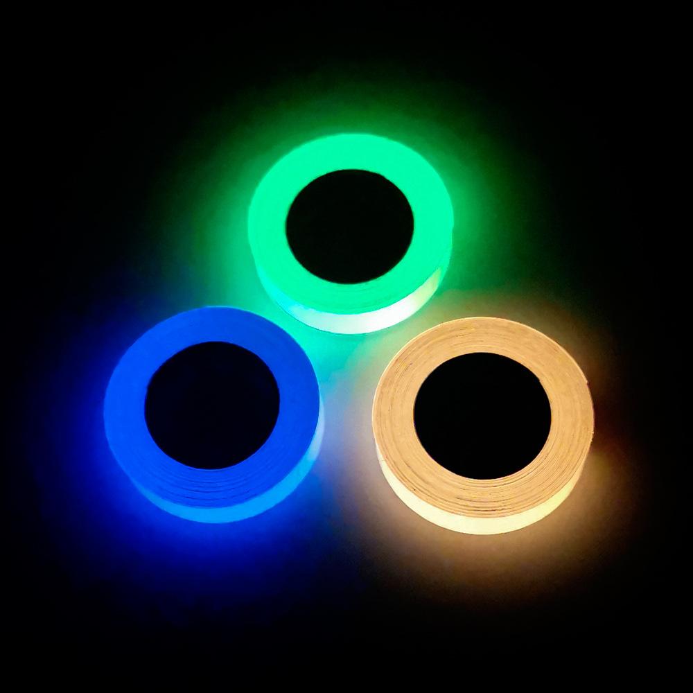 Luminous Tape 3 Meters Self-adhesive Glow Emergency Logo In The Dark Safety Stage Stickers Home Decor Party Supplies Decorative