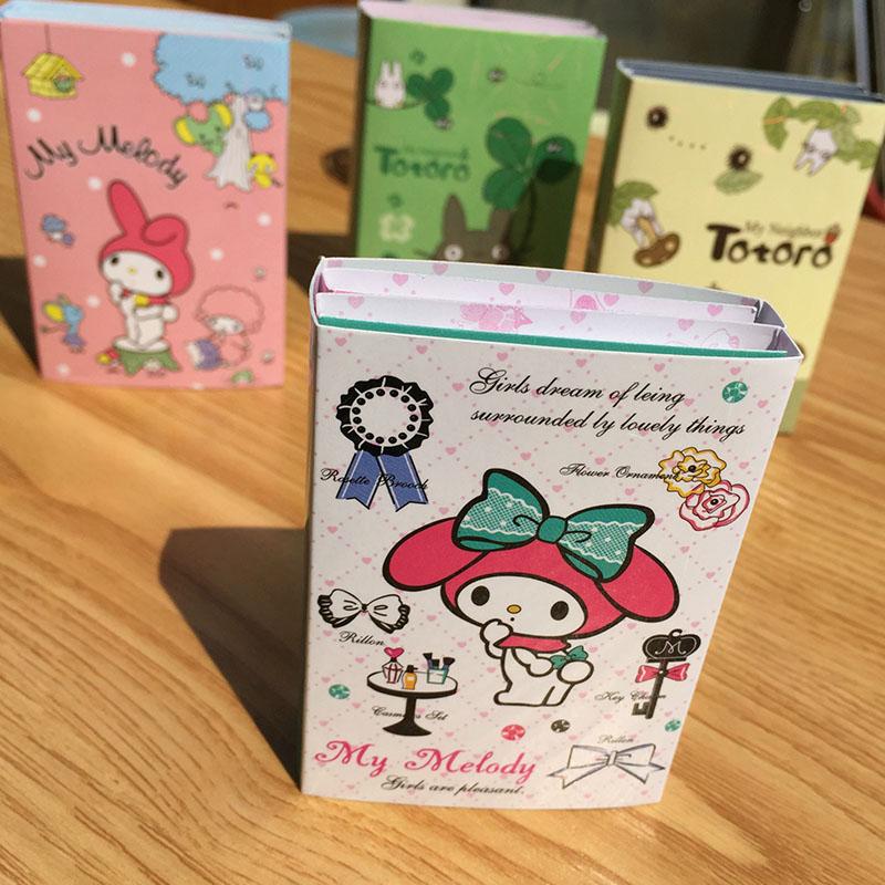 Buy 12 pcs/lot Kawaii Totoro 6 Folding Memo Pad Sticky Notes Cute N ...