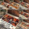 "This House" Halloween Door Mat Machine-washable Anti-slip Floor Mat Living Room, Bedroom, Kitchen Entrance Nonslip Floor Mat