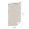 Stylish Mosaic Wallpaper with Ornaments for Living Room and Bedroom 50x1000