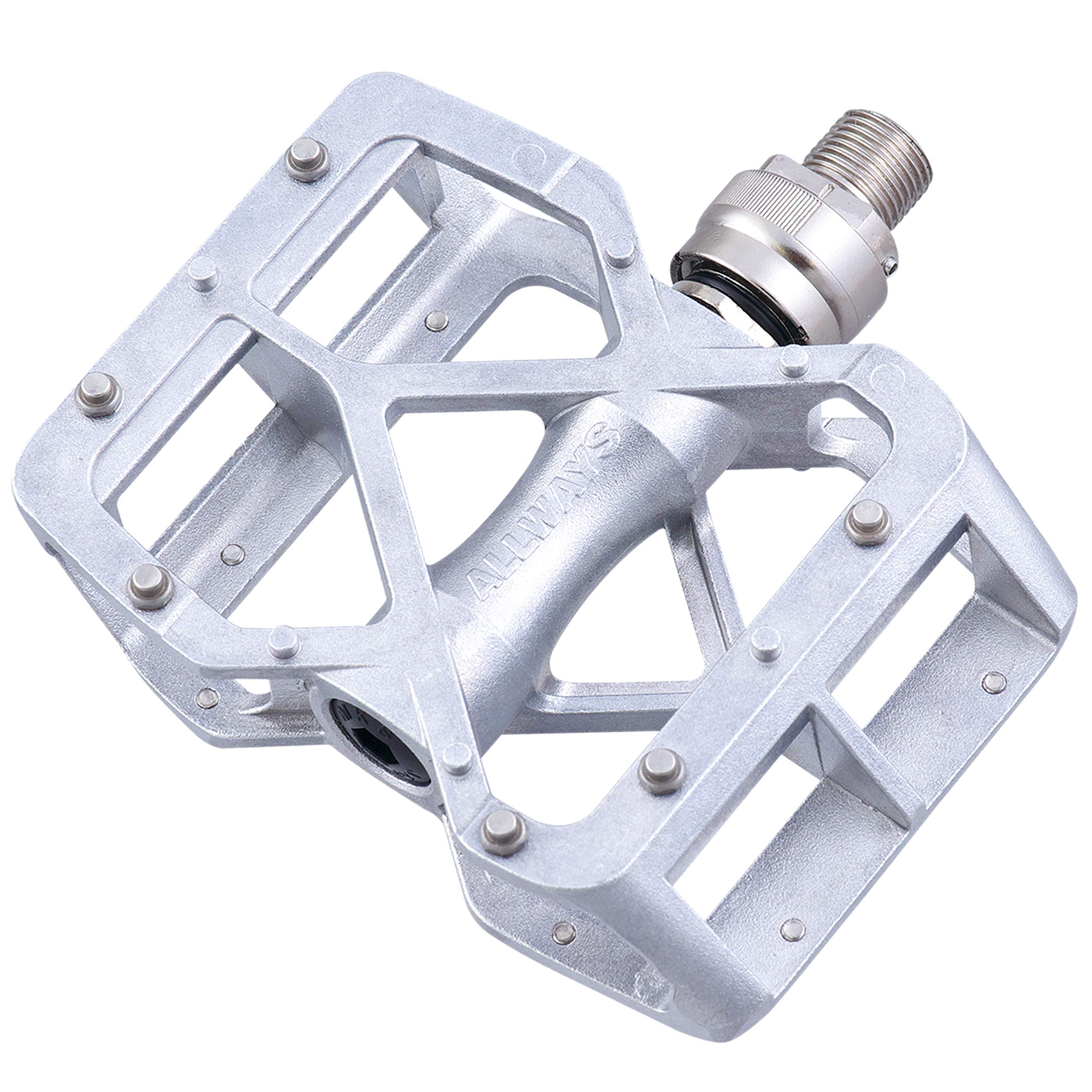 MKS Manufacturing Bicycle Pedals ALLWAYS EzySuperior Easy Silver (Mikashima Co., Ltd.) (Always Superior)