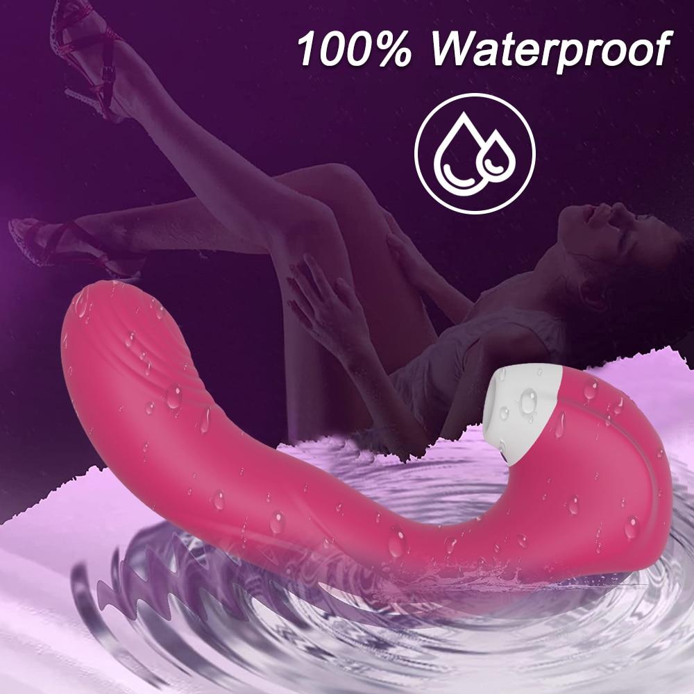 3 In 1 Clitoral Vagina Sucking Licking Vibrator for Woman G Spot Vibrating Clitoris Stimulator Sex Toys for Women
