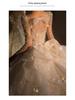 2025 Vintage French Long Sleeve Wedding Dress with Heavy Train and High-End Texture