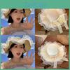 Fashionable Summer Straw Hat For Men And Women With Uv Protection And Embroidery