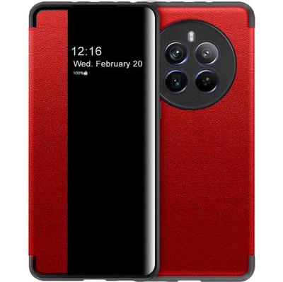 Realme 12 Pro 5G / 12 Pro+ 5G Flip Case, Side View, Red