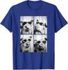 Funny Pigs with Sunglasses Cool Farm Animals Unisex T-Shirt