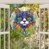 Durable Metal Wind Chime with 2D Rotating Seashell Design Colorful Reflective Outdoor Decor for Garden Patio Yard