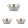 Stainless Steel SP Tableware Bowls (x 3)