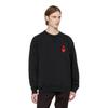 MLB Heart Sweatshirts Unisex Black Crew Neck Moderate Other 3AMTH0234-50BKS