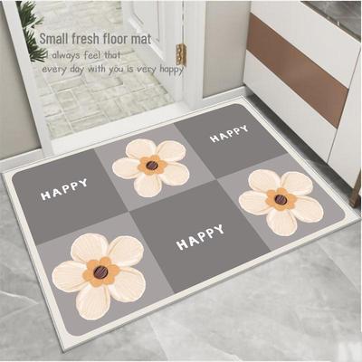 American Retro Washable Anti-Slip Entrance Mat