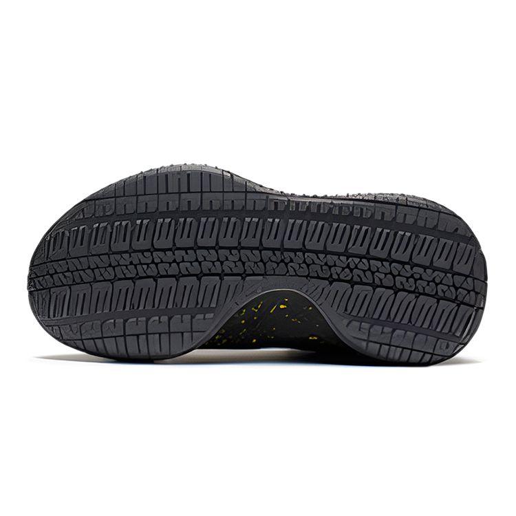 Li Ning Ray Wang Low Support Stability Rebound Basketball Shoes Kids Sneakers Black YKBS056-5