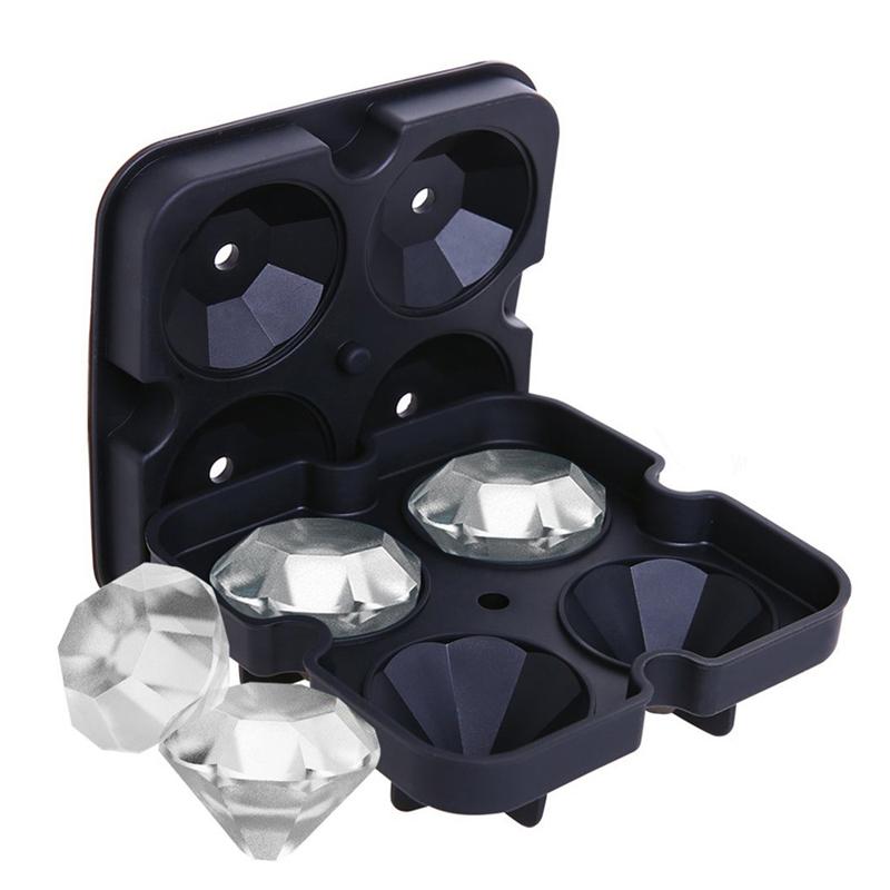

Форма для кубиков льда Diamond Ice Cube, силиконовые формы для льда, для приготовления виски, силиконовые формы для льда, для коктейлей, для вечеринок, кухонные принадлежности