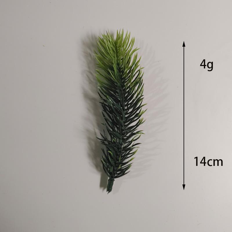 Simulation Pine Needles Christmas Atmosphere Arrangement Green Plants Christmas Wreath Water Grass Decoration Decorative