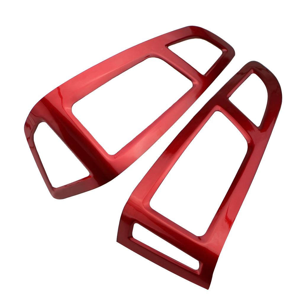 

For Ford Focus 3 MK3 2015 - 2018 LHD Car Air Conditioning Vent Outlet Panel Cover Sticker AC Vents Trim ABS Accessories красный