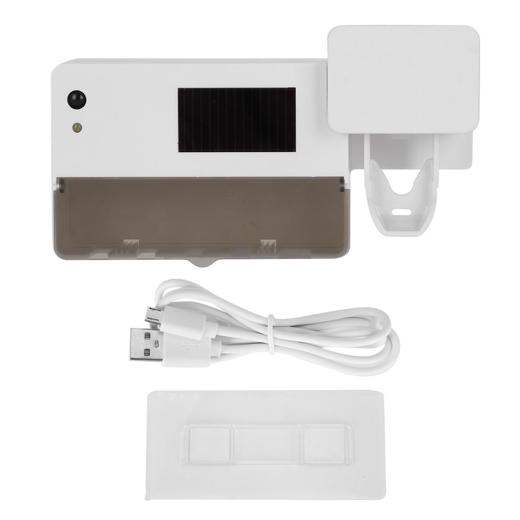 UVC Zahnbürstenhalter Wandmontiert Automatischer Zahnpastaspender Wiederaufladbarer Zahnbürstenhalter